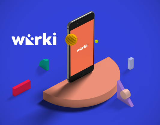 Our social responsibility project Wörki App is online in stores!
